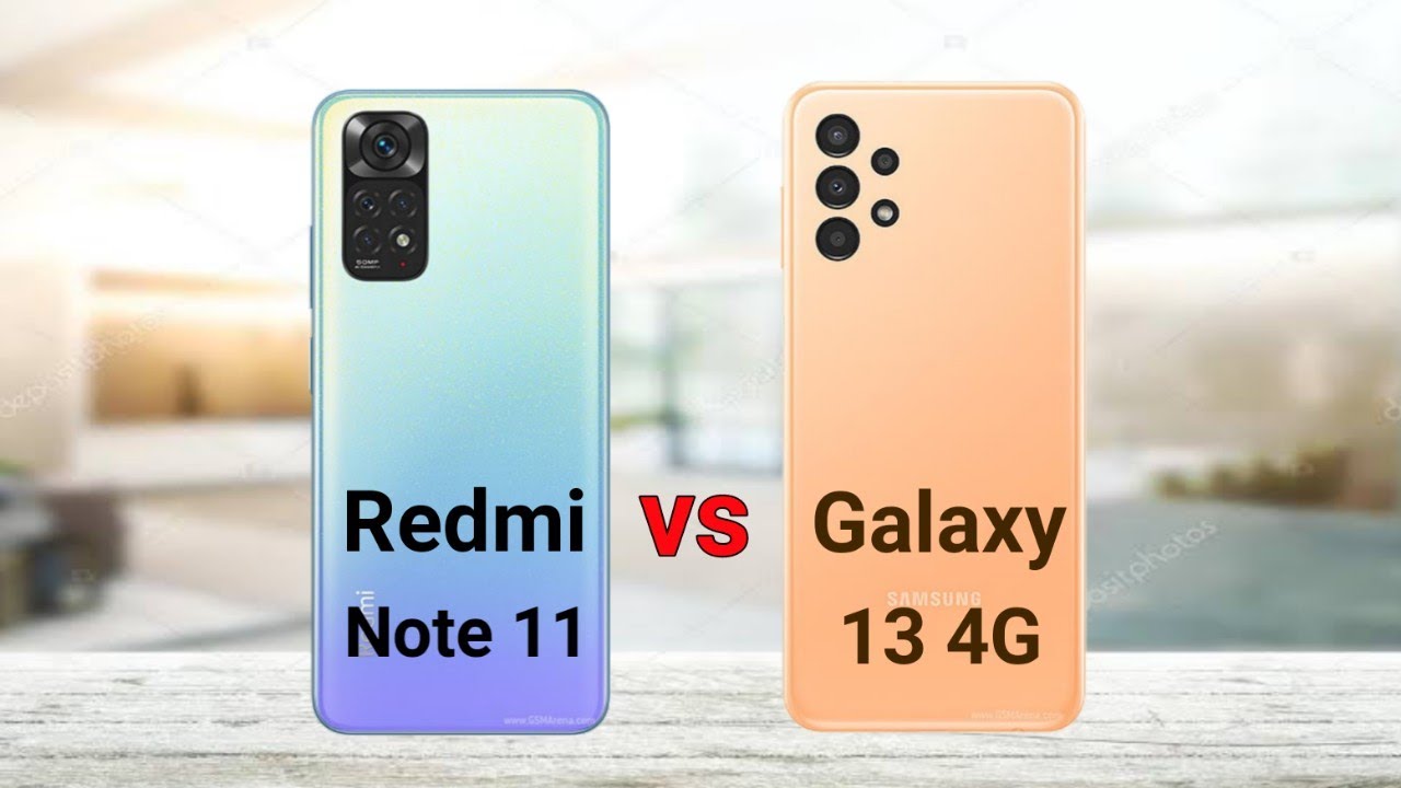 samsung galaxy a13 vs xiaomi redmi note 9