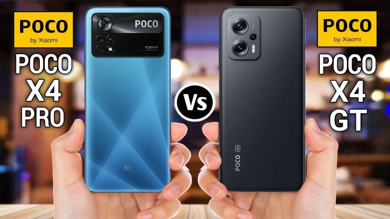 poco x4 gt vs poco f3 5g