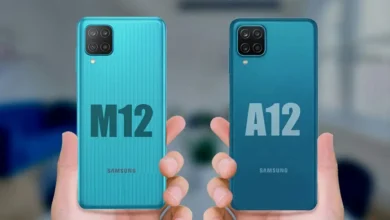 مقایسه گوشی A12 با M13 سامسونگ