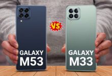 مقایسه گوشی M33 با M53 سامسونگ
