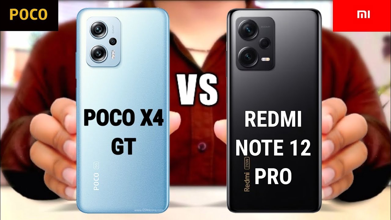 infinix note 12 pro vs poco x4 gt