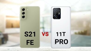 مقایسه گوشی شیائومی 11T Pro با S21 FE سامسونگ