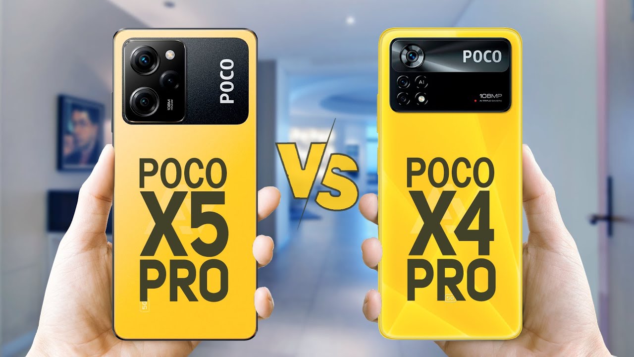 مقایسه گوشی پوکو X5 پرو با پوکو X4 پرو