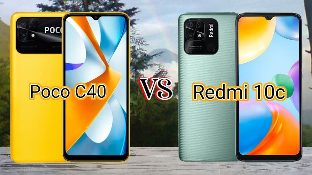 poco c40 vs redmi 10