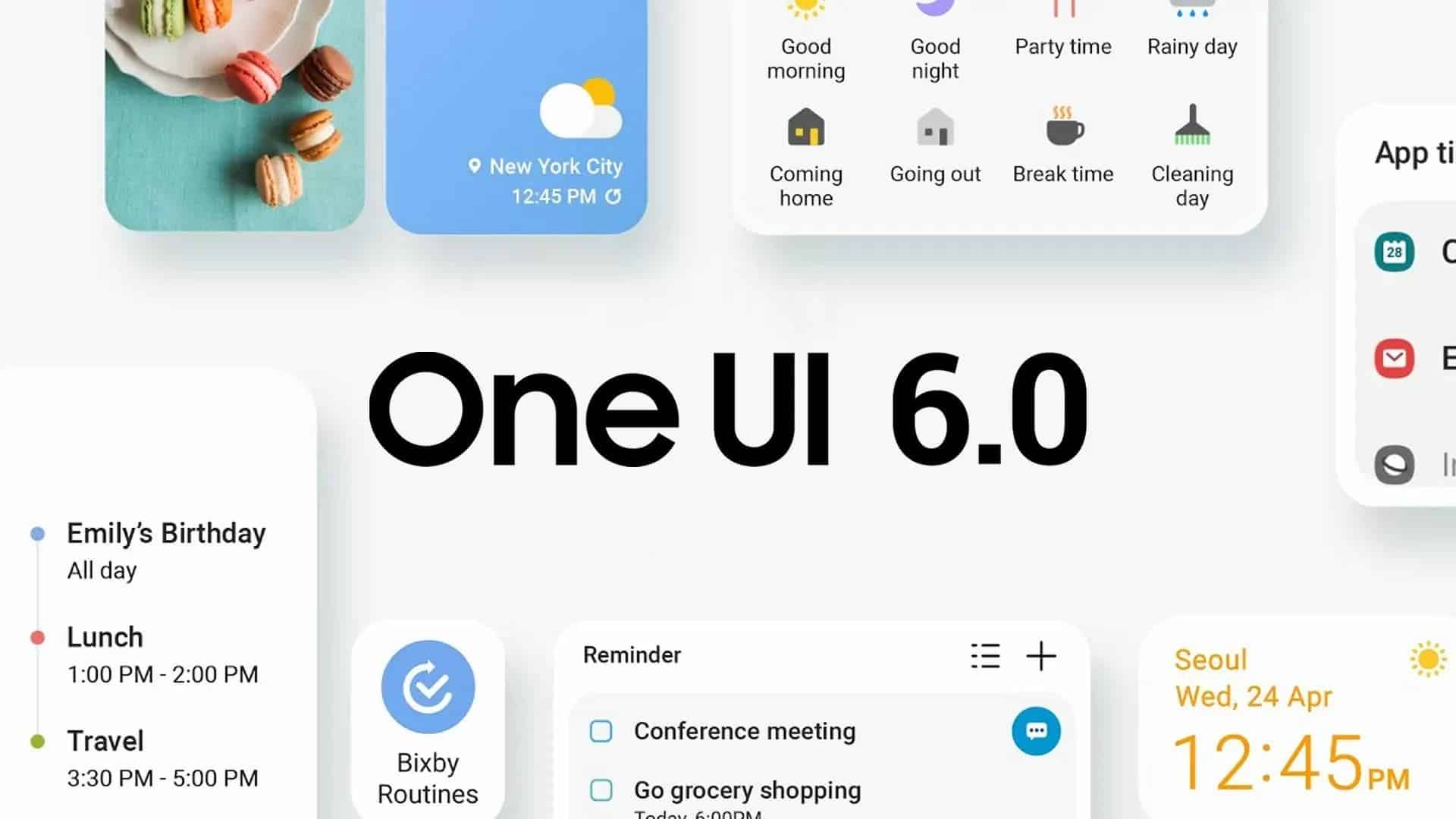 آپدیت One UI 6.0 سامسونگ