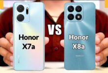 مقایسه گوشی آنر X8a با آنر X7a