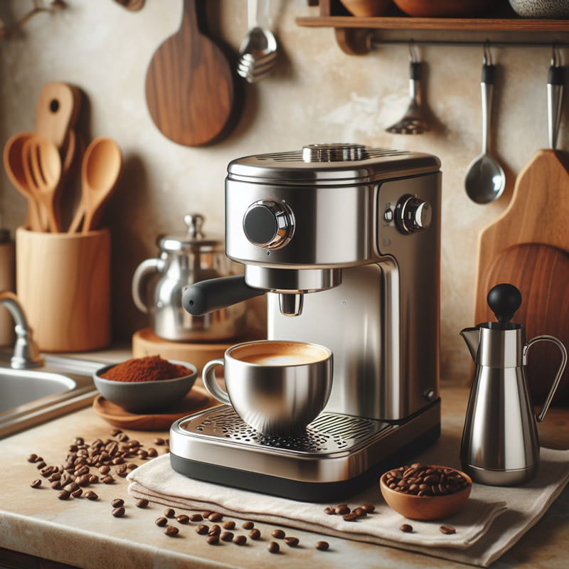 طرز تهیه انواع قهوه با دستگاه اسپرسوساز مباشی