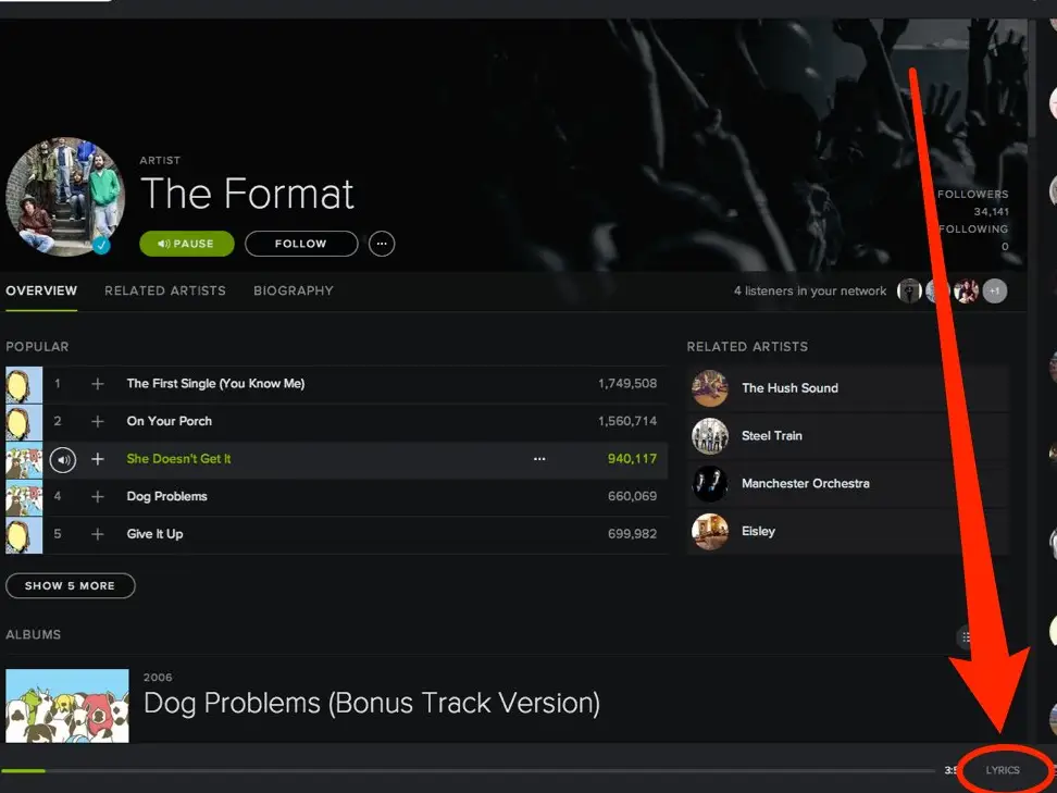 How to Find Song Lyrics on Spotify 