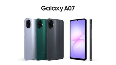 مشخصات گوشی A07 سامسونگ 4G