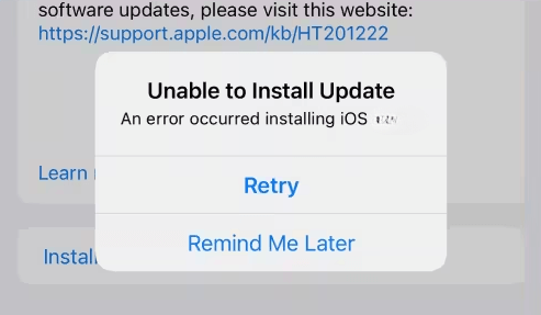 مشکلات به روزرسانی iOS 17 ،iOS 18 و iOS 16