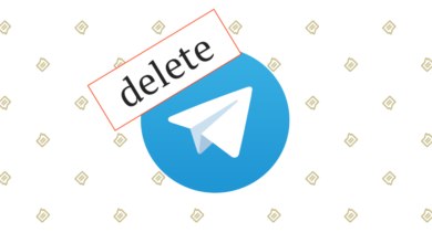 حذف حساب کاربری تلگرام