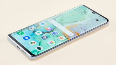 تنظیمات صفحه نمایش گوشی هواوی