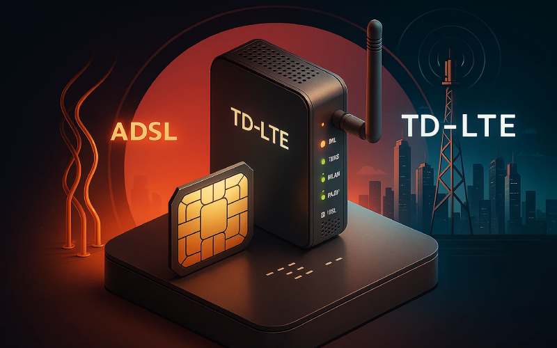 مقایسه ADSL یا TD LTE: معرفی، مزایا و انتخاب بهترین اینترنت 1 ADSL یا TD LTE