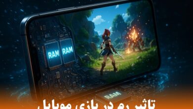 تاثیر رم در بازی موبایل