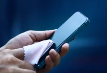 تمیز کردن گوشی