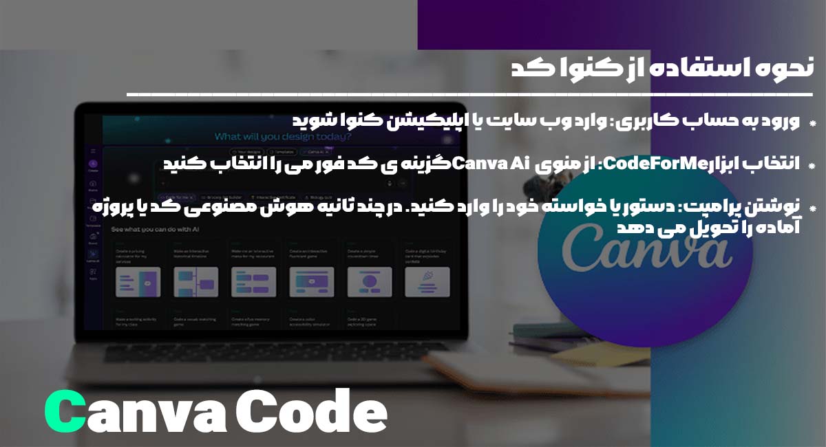 نحوه استفاده از کنوا کد