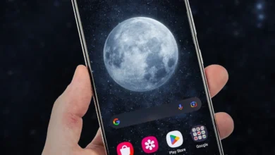 گرفتن عکس از ماه با گوشی سامسونگ
