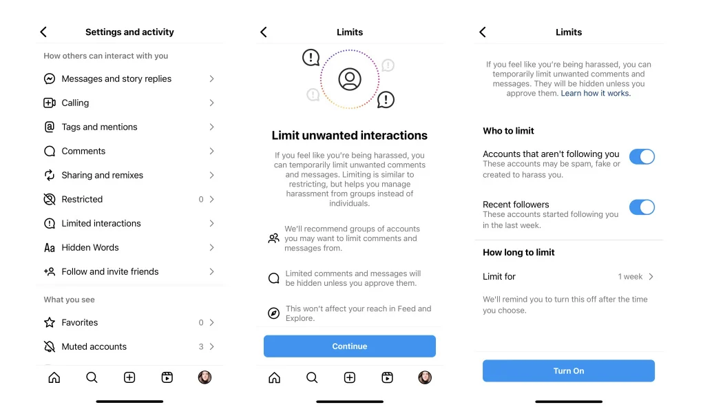 تنظیمات Insta Feed 