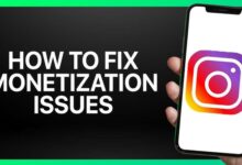 حل مشکل monetization در اینستاگرام