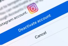 دیلیت اکانت اینستاگرام موقت