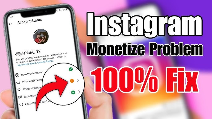 روش‌های حل مشکل Monetization در اینستاگرام