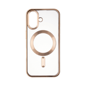 قاب ژله ای مگ سیف دار آیفون 16 نرمال طلایی