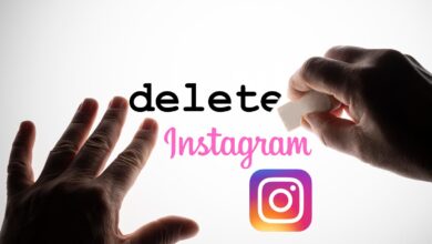 لینک مستقیم دیلیت اکانت اینستاگرام در ایفون و اندروید