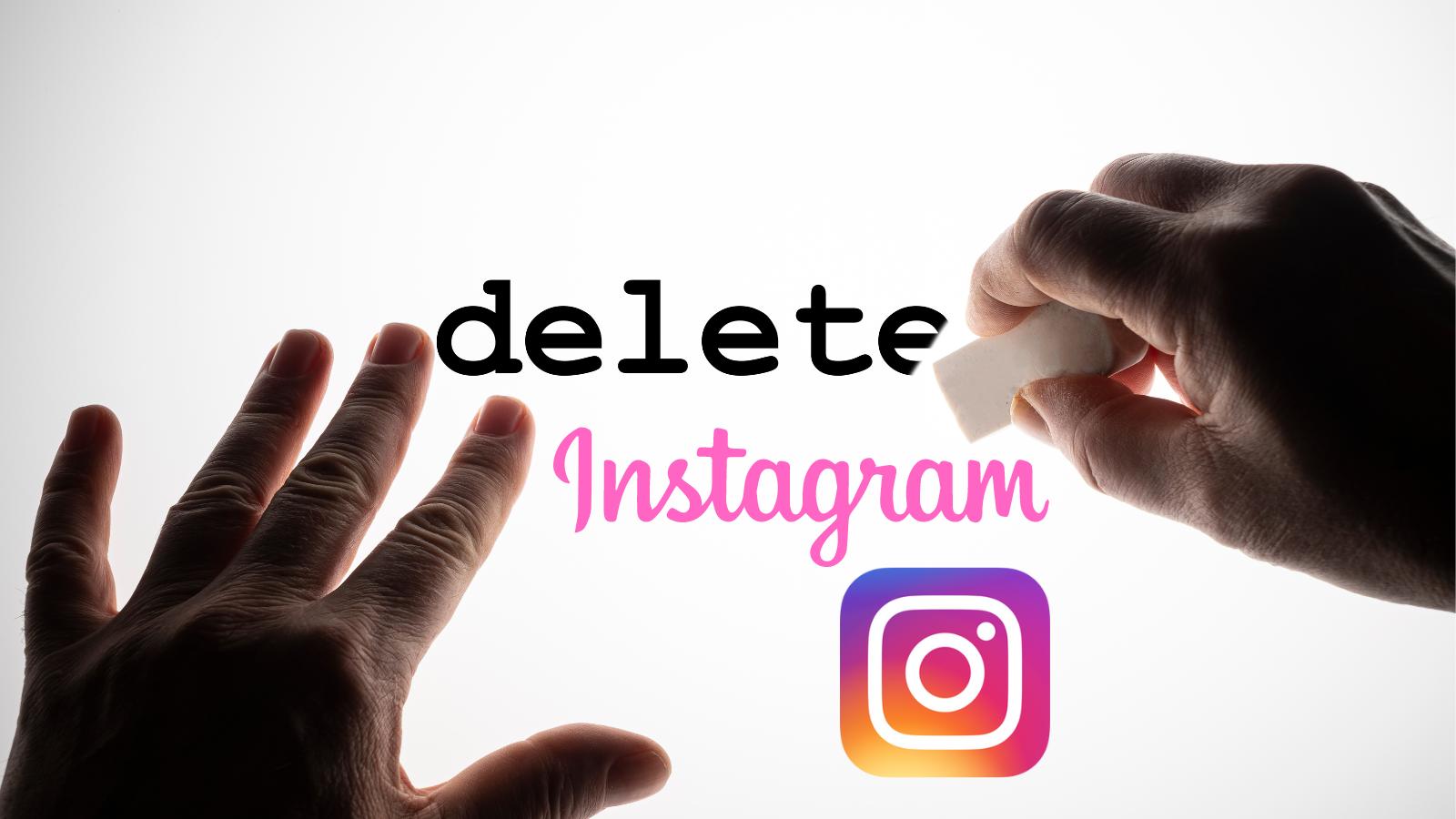 لینک مستقیم دیلیت اکانت اینستاگرام در ایفون و اندروید