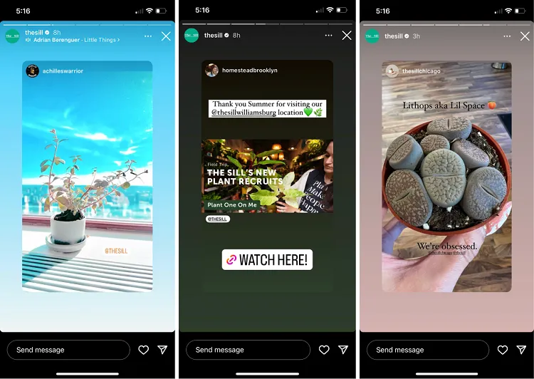 تایم استوری اینستاگرام