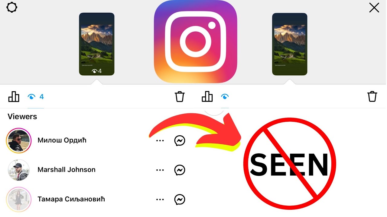 دیدن مخفیانه استوری اینستاگرام