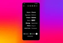 فونت استوری اینستاگرام انلاین