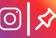 چرا گزینه پین در اینستاگرام نمیاد؟