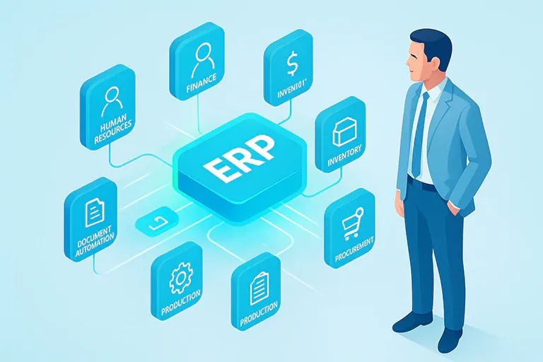 اتوماسیون اداری به عنوان بخشی از ERP