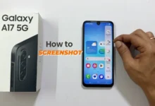 اسکرین شات گوشی A17 سامسونگ