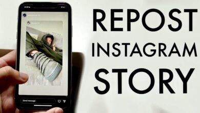 چگونه استوری دیگران را استوری کنیم