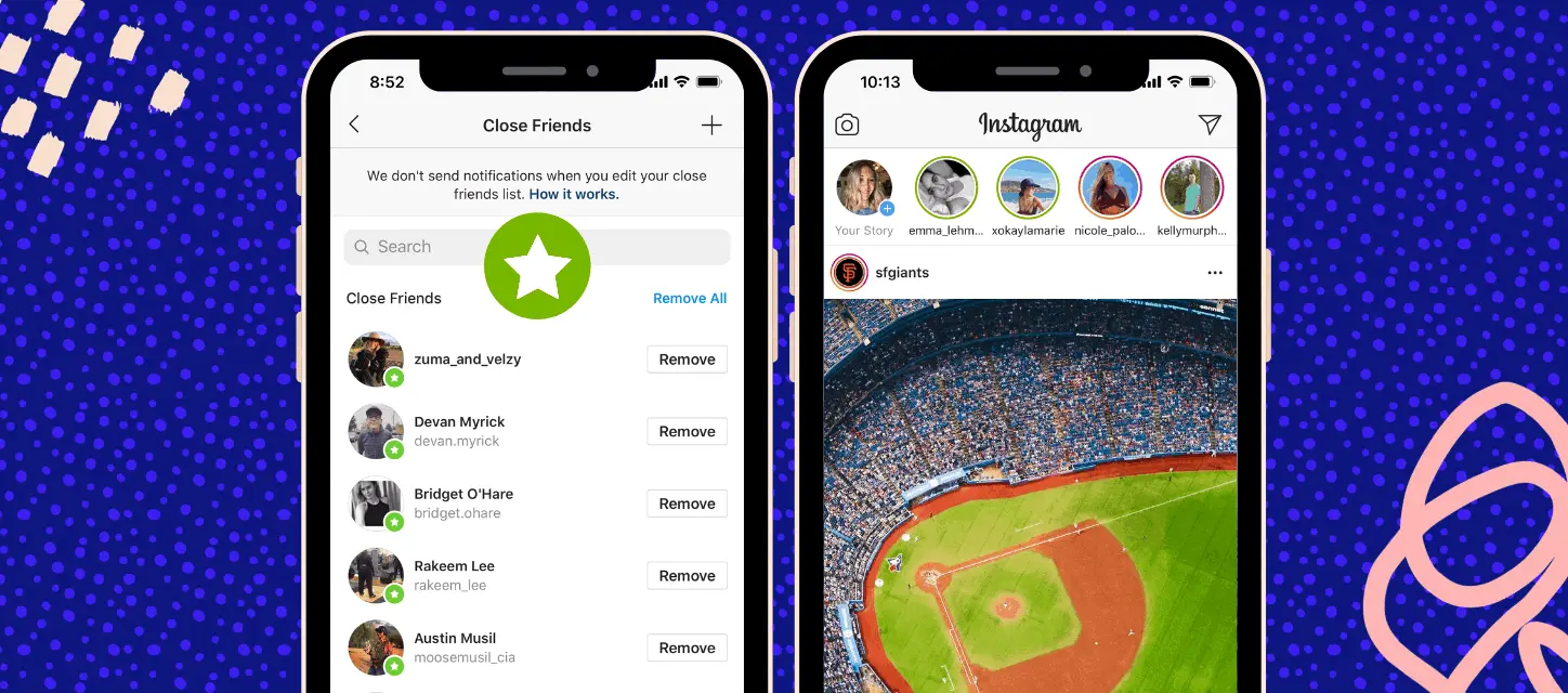 دوستان صمیمی اینستا