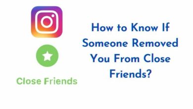 از کجا بفهمیم از کلوز فرند حذف شدیم؟