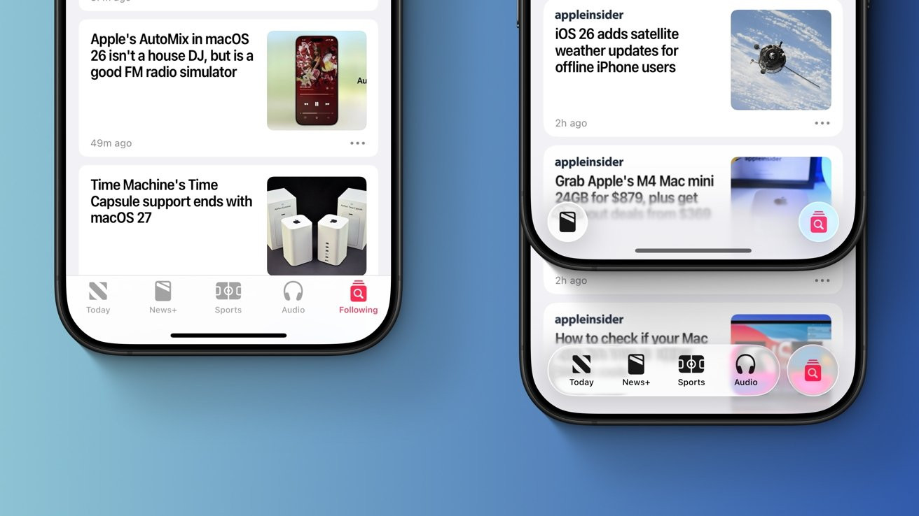 تفاوت های iOS 18 و 26