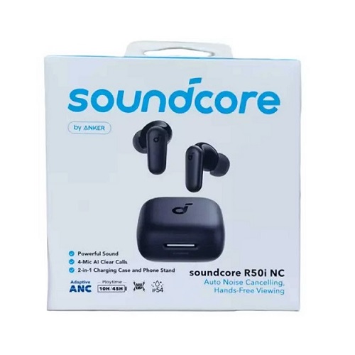 هندزفری بلوتوثی انکر مدل Soundcore R50i NC اصل – مشکی - تصویر 2